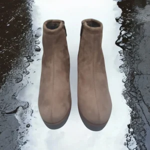 Calzaro Botas Y Botines Mujer | Botín Mujer Membrana Impermeable 9040 Water Proof Taupe