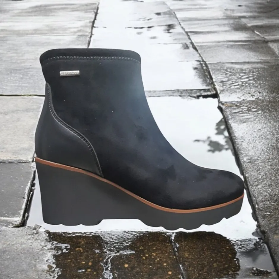 botn_mujer_membrana_imper_1.webp Calzaro Botas Y Botines Mujer | Botín Mujer Membrana Impermeable 9040 Water Proof Negra