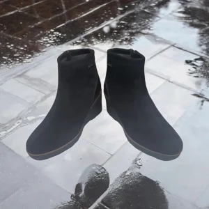 Calzaro Botas Y Botines Mujer | Botín Mujer Membrana Impermeable 9040 Water Proof Negra