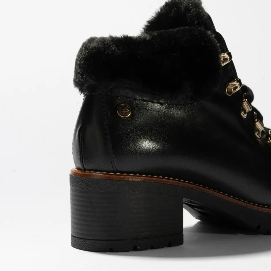 botn_napa__argollas_con_d_0.webp Calzaro Botas De Pelo | Botas Bajas Y Botines | Botín Napa 2522 Argollas con Detalle Pelo en Negro