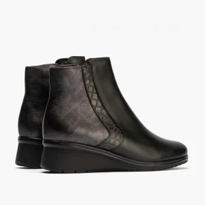 Calzaro Confort | Botas Y Botines Mujer | Botín para Mujer 10035 Color Negro.