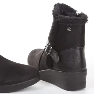 Calzaro Botas De Pelo | Botín Pelo 22410 Negro.