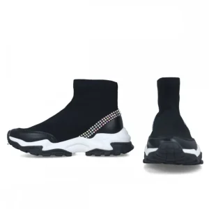 Calzaro Deportivas | Botas Bajas Y Botines | Botín Sneaker Cuña 24651 Laurentina Negro