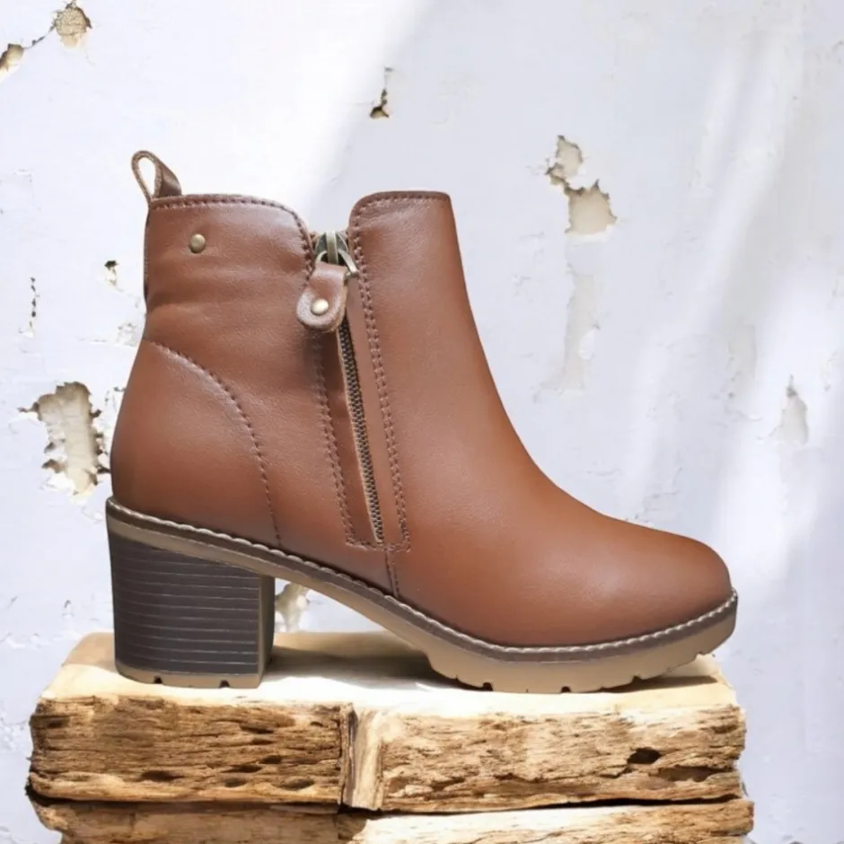botn_tacn_medio__cuero_cr_0.webp Calzaro Confort | Botas Y Botines Mujer | Botín Tacón Medio 4920 Cuero Cremallera Exterior