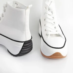 Calzaro Deportivas | Deportiva Bota 878  Blanca
