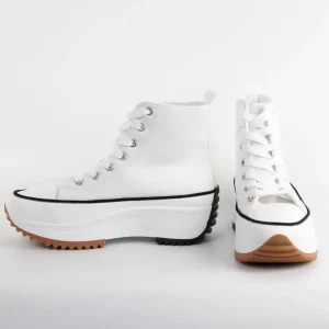 Calzaro Deportivas | Deportiva Bota 878  Blanca