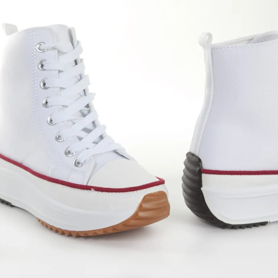 deportiva_bota__blanca_ro_0.webp Calzaro Deportivas | Deportiva Bota 878 Blanca Roja