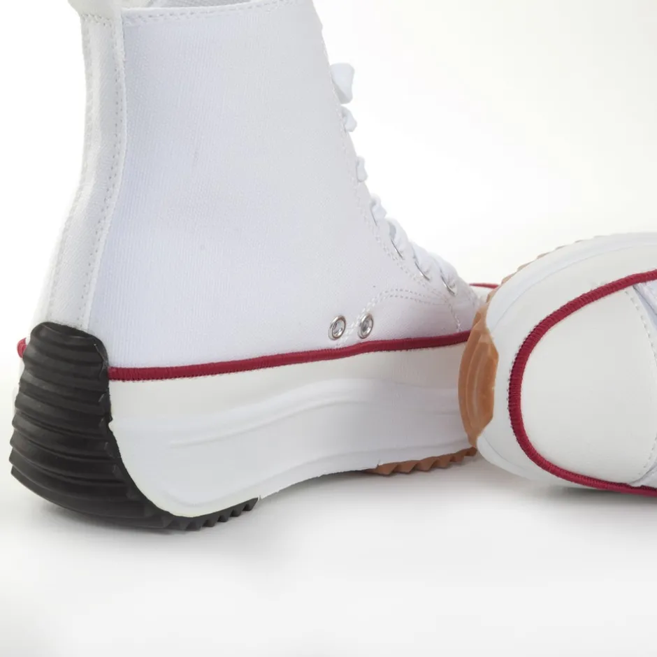 deportiva_bota__blanca_ro_1.webp Calzaro Deportivas | Deportiva Bota 878 Blanca Roja