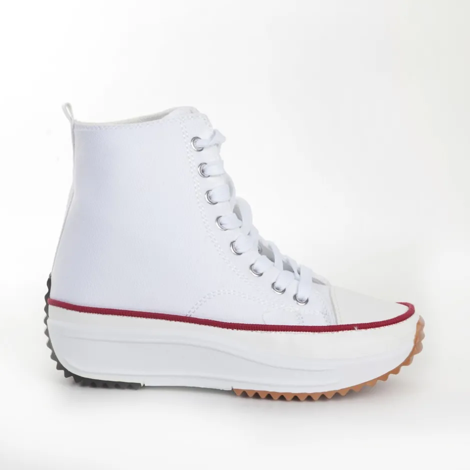 deportiva_bota__blanca_ro_3.webp Calzaro Deportivas | Deportiva Bota 878 Blanca Roja