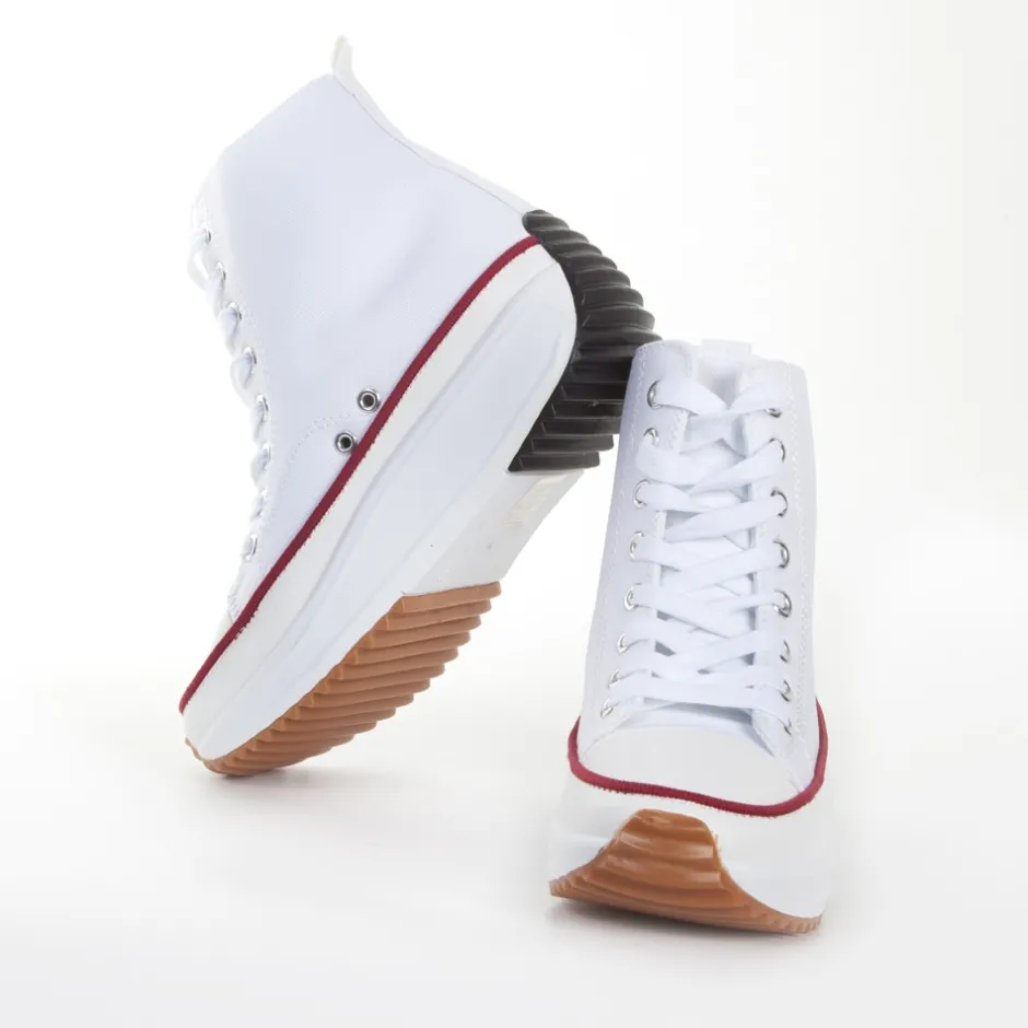 deportiva_bota__blanca_ro_7.webp Calzaro Deportivas | Deportiva Bota 878 Blanca Roja
