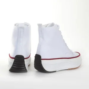 Calzaro Deportivas | Deportiva Bota 878 Blanca Roja