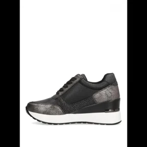 Calzaro Deportivas | Deportiva Cuña Etika Cavour 50221 Mujer Negra