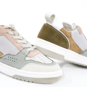 Calzaro Deportivas | Deportiva Sneaker 1520 Verde Rosa Camel