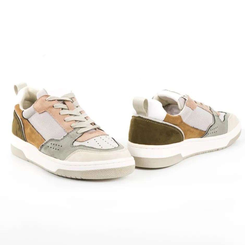 deportiva_sneaker__verde__3.webp Calzaro Deportivas | Deportiva Sneaker 1520 Verde Rosa Camel