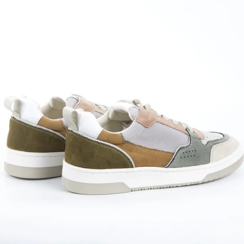deportiva_sneaker__verde__4.webp Calzaro Deportivas | Deportiva Sneaker 1520 Verde Rosa Camel