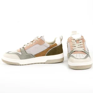 Calzaro Deportivas | Deportiva Sneaker 1520 Verde Rosa Camel