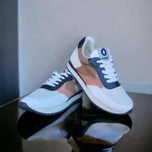 Calzaro Deportivas | Deportivas | Deportiva Sneaker Y18 Blanco y Carmín