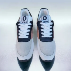 Calzaro Deportivas | Deportivas | Deportiva Sneaker Y18 Blanco y Carmín