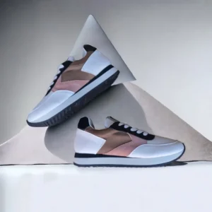 Calzaro Deportivas | Deportivas | Deportiva Sneaker Y18 Blanco y Carmín