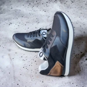 Calzaro Deportivas | Deportivas | Deportiva Sneaker Y18 Negro y Bronce
