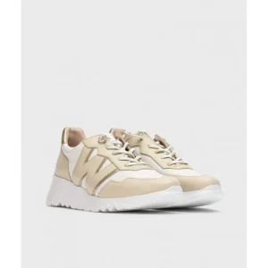 Calzaro Deportivas | Deportivas 6741 Kyoto Bicolor Beige Cream Off Hielo .