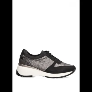 Calzaro Deportivas | Confort | Deportivas Acolchadas con Elásticos Mujer Armony Angera 50219 Negra