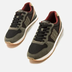 Calzaro Deportivas Casual | Deportivas de Hombre Joggo 84467 Gris Plomo y Negro.