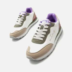 Calzaro Deportivas | Casual | Deportivas Joggo Classic 60439 Goldy Blanco Multicolor.