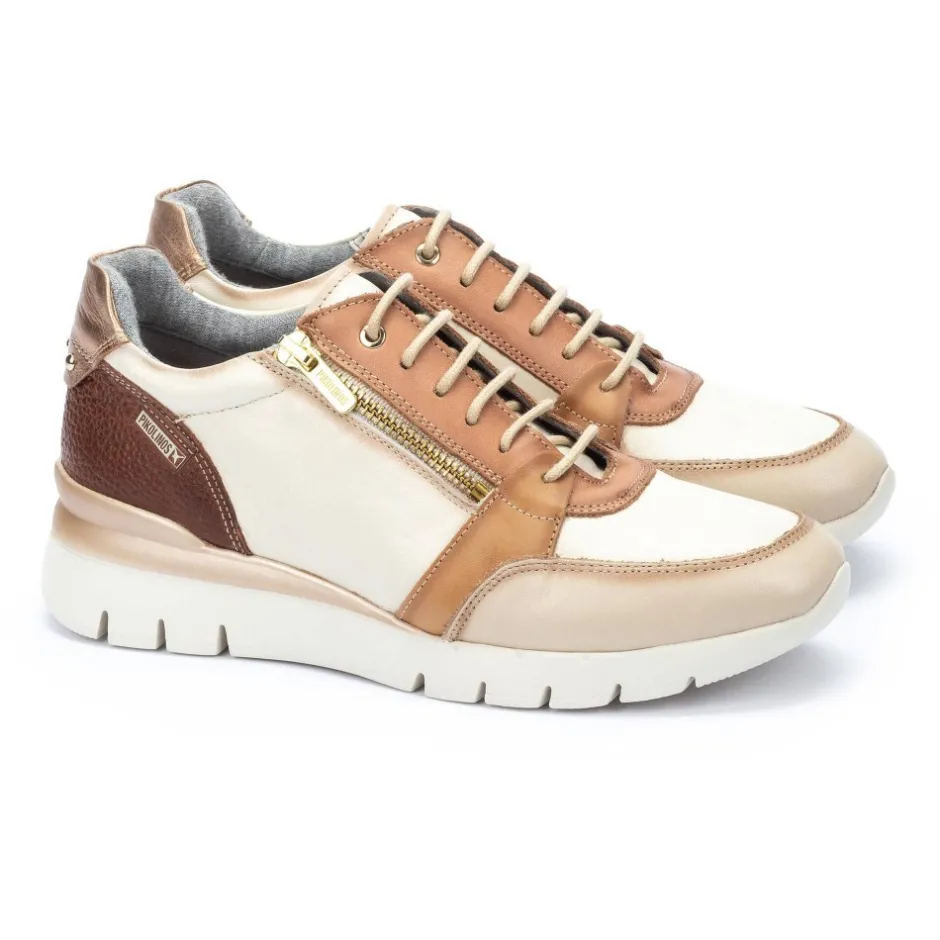 deportivo_con_cremallera__2.webp Calzaro Deportivas | Casual | Deportivo con Cremallera para Mujer Cantabria 6718 Nata.
