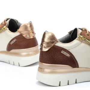 Calzaro Deportivas | Casual | Deportivo con Cremallera para Mujer Cantabria 6718 Nata.