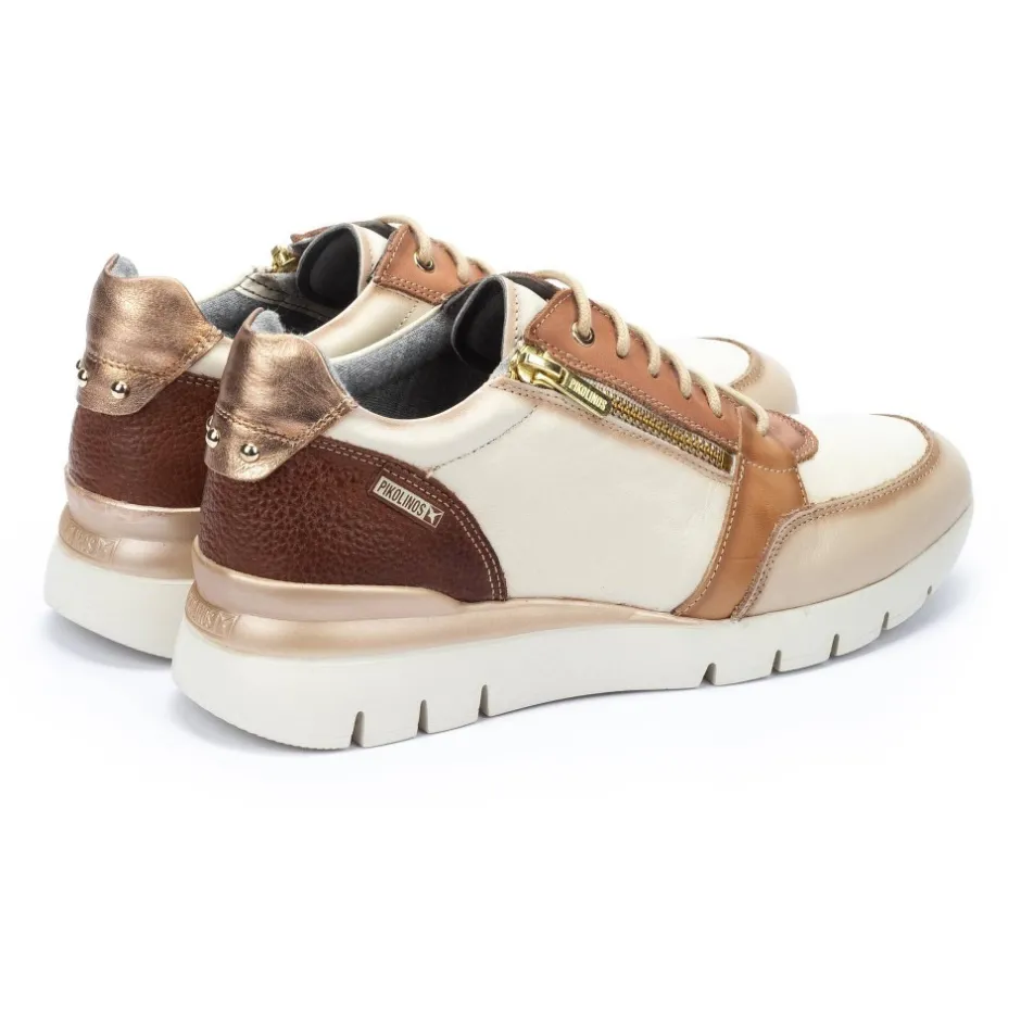 deportivo_con_cremallera__4.webp Calzaro Deportivas | Casual | Deportivo con Cremallera para Mujer Cantabria 6718 Nata.