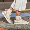 Calzaro Deportivas | Casual | Deportivo con Elásticos para Mujer Cantabria 6731 Nata.