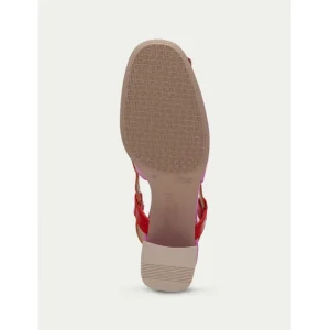 Calzaro Zapatos De Tac贸n | Destalonado 232668 Australia Naranja Papaya Pink.