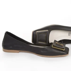 Calzaro Mocasines | Bailarinas | Francesita Plana  23354 Negro