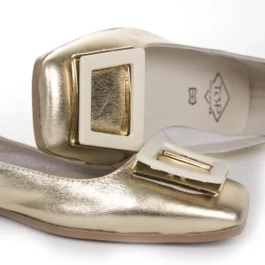 Calzaro Mocasines | Bailarinas | Francesita Plana 23354 Oro