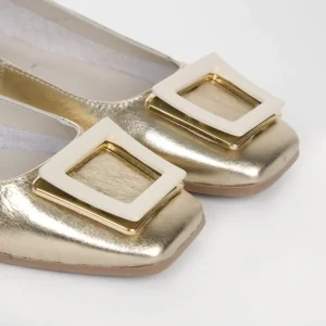 Calzaro Mocasines | Bailarinas | Francesita Plana 23354 Oro