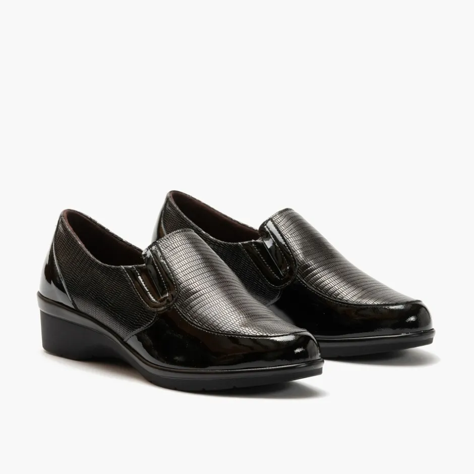 manoletina_clsica_combina_2.webp Calzaro Confort | Manoletina Clásica Combinada Con Charol 1014 Negro