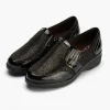 Calzaro Confort | Manoletina con lycra para mujer 10020 color negro