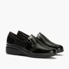 Calzaro Confort | Manoletina con lycra para mujer 5310 color negro