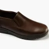 Calzaro Mocasines | Manoletina Zapato Mocasín 109 Marrón Básica Hombre
