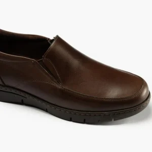 Calzaro Mocasines | Manoletina Zapato Mocasín 109 Marrón Básica Hombre
