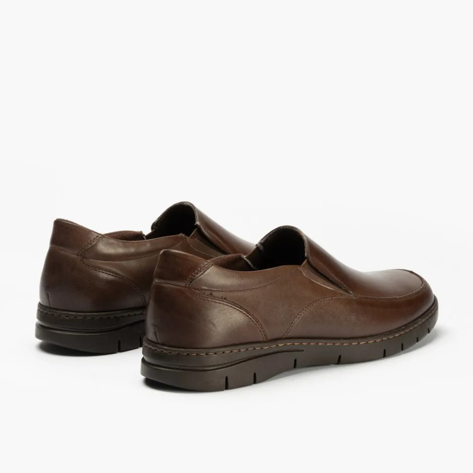 manoletina_zapato_mocasn__2-2.webp Calzaro Mocasines | Manoletina Zapato Mocasín 109 Marrón Básica Hombre