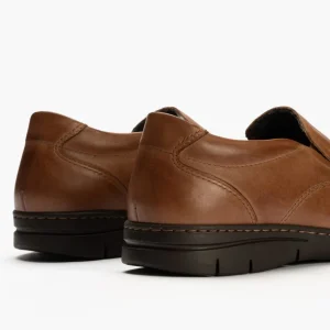 Calzaro Mocasines | Manoletina Zapato Mocasín Hombre 109 Marrón Claro