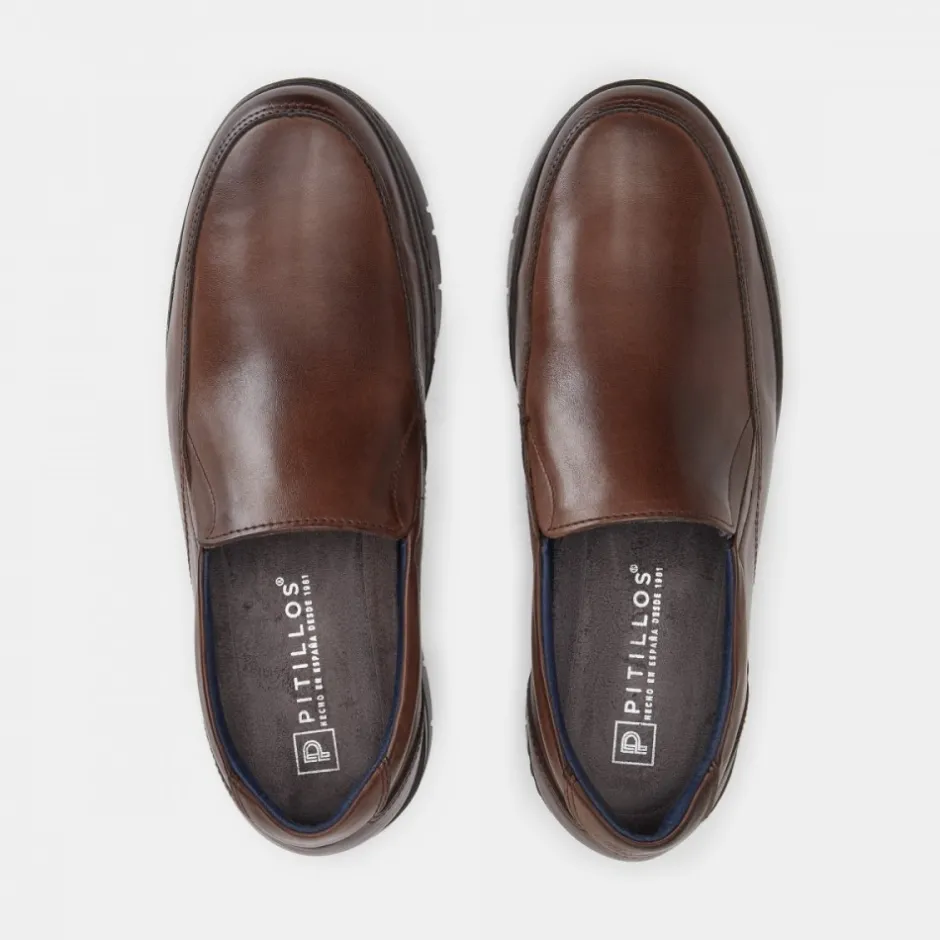 manoletina_zapato_mocasn__5-1.webp Calzaro Mocasines | Manoletina Zapato Mocasín 109 Marrón Básica Hombre