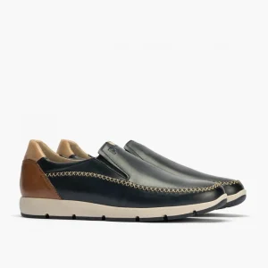 Calzaro Mocasines | Manoletinas Hombre 4050 Slip On Bordón Azul