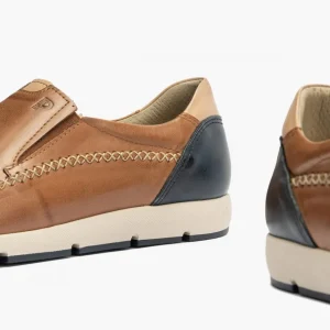 Calzaro Mocasines | Manoletinas Hombre 4050 Slip On Bordón Marrón Claro Cuero