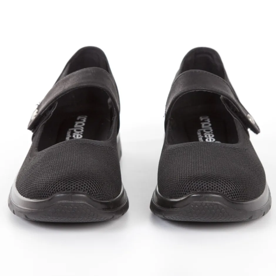 merceditas_confort_elstic_3.webp Calzaro Confort | Merceditas Confort Elástico Mujer 23463 Negro