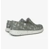 Calzaro Mocasines | Deportivas Casual | Mocasin Slip On Bones Kaki Blanco.