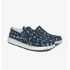 Calzaro Mocasines | Deportivas Casual | Mocasin Slip On Bones Marino Blanco.