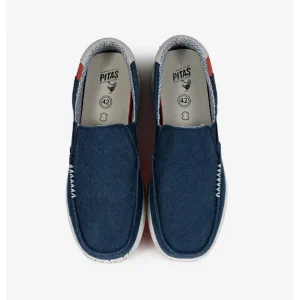 Calzaro Mocasines | Deportivas Casual | Mocasin Slip On Intaki Azul Marino.